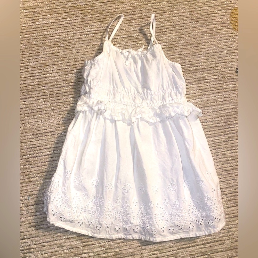 Old Navy White Lace Sundress 18-24M